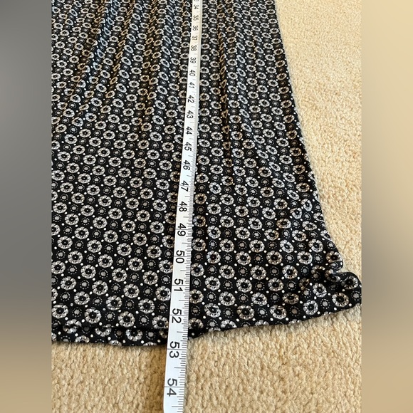 Old Navy black/grey/white pattern long strapless tube dress. - Picture 8 of 10